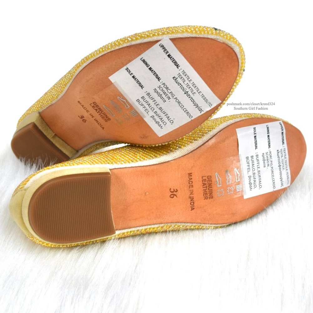 ANTIK BATIK Beaded Shoes Intricate Modern Loafers   poshmark.com/closet/kreed324 - Picture 6 of 10